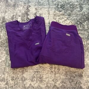 Figs Purple Scrubs